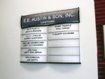 door sign, office signs, wall sign, indoor sign, directory sign, aluminium sign, wall frames